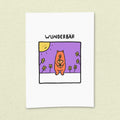Kunstdruck "Wunderbär"