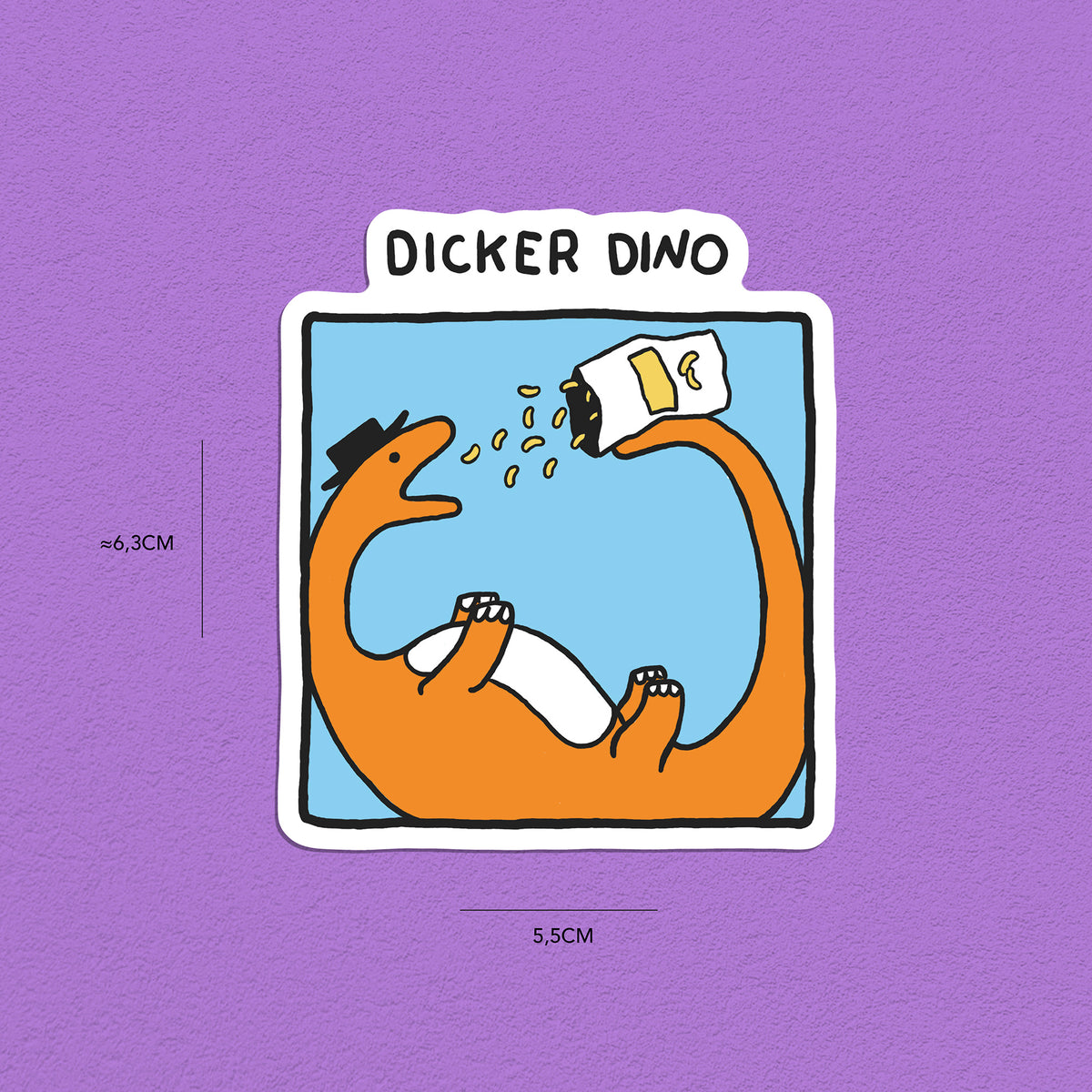 Dinos Stickerset, 9er