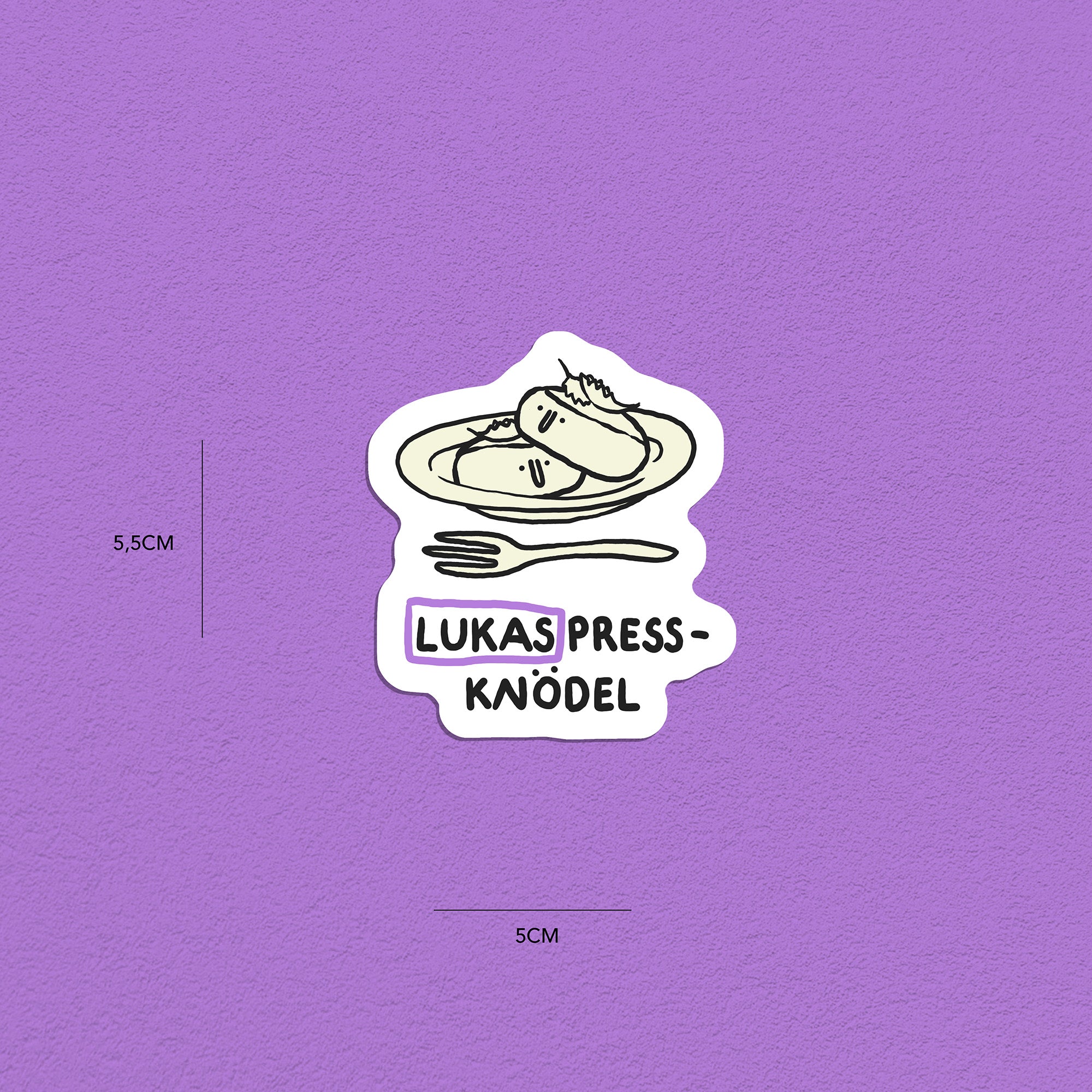 Spitznamen Lukas, Stickerset, 8er