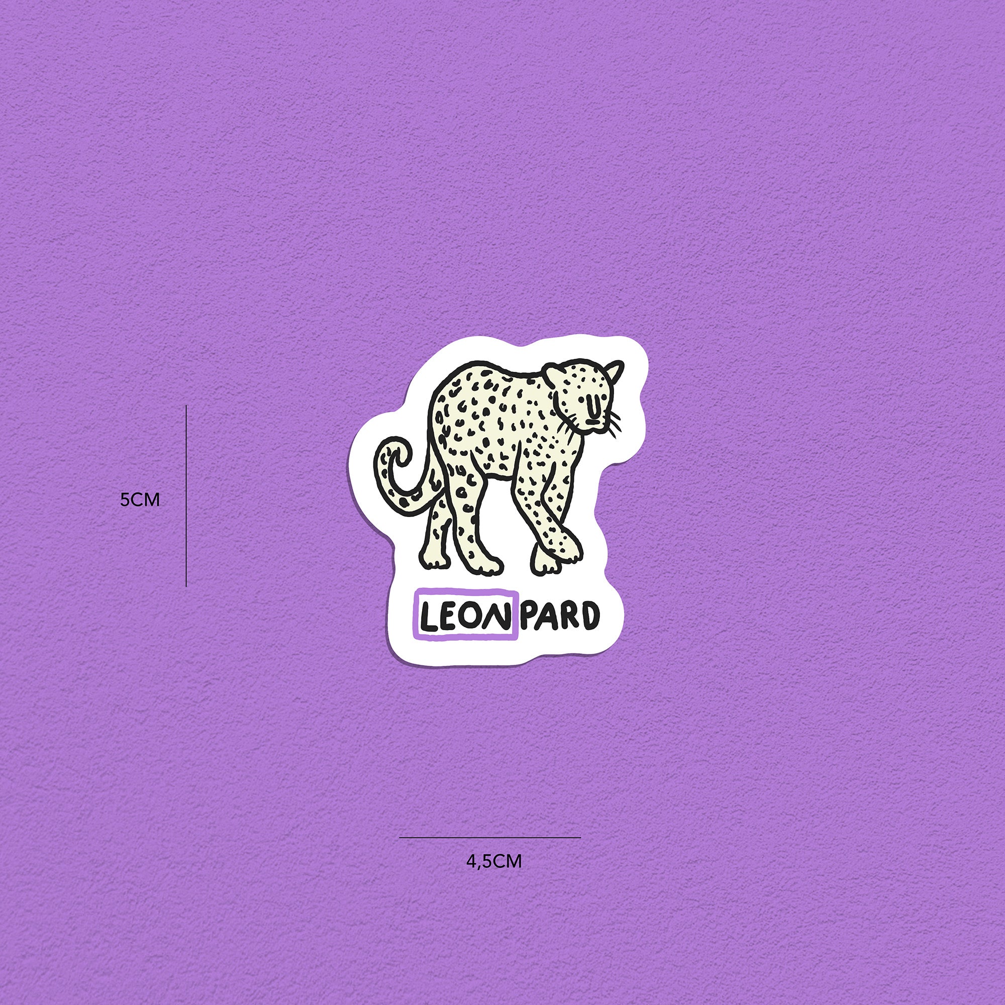 Spitznamen Leon, Stickerset, 8er