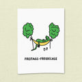 Kunstdruck "Freitags-Freidechse"