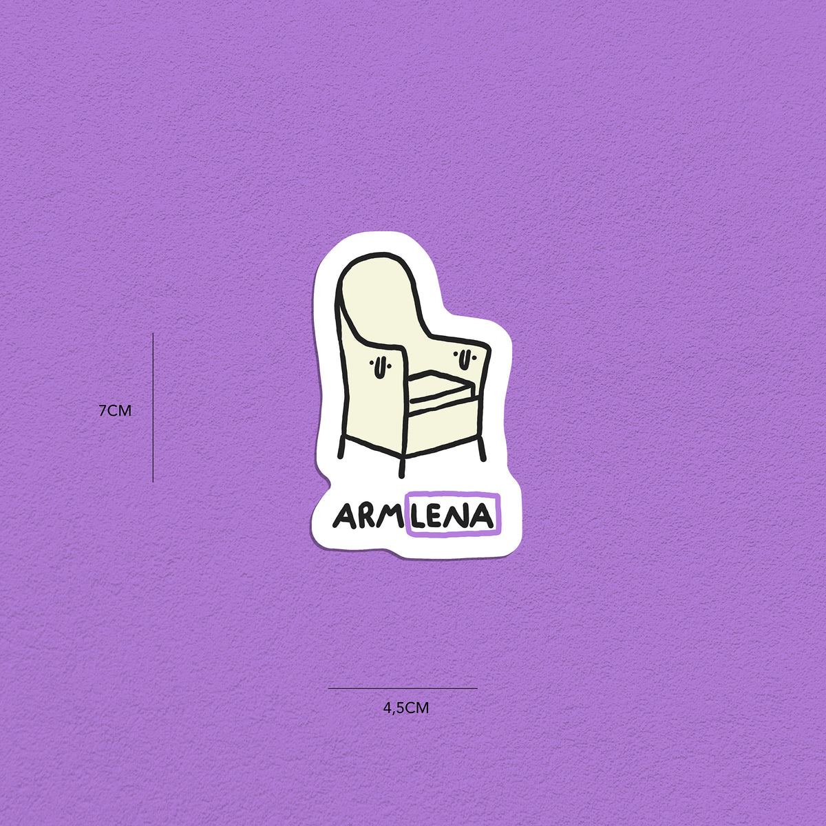Spitznamen Lena, Stickerset, 8er
