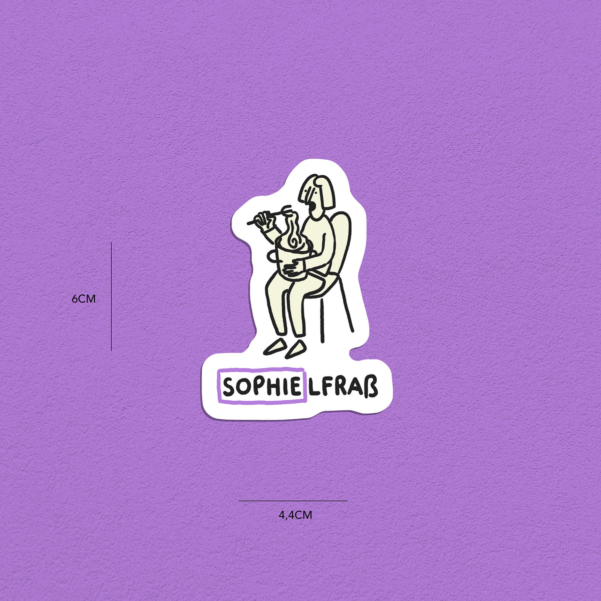 Spitznamen Sophie, Stickerset, 8er