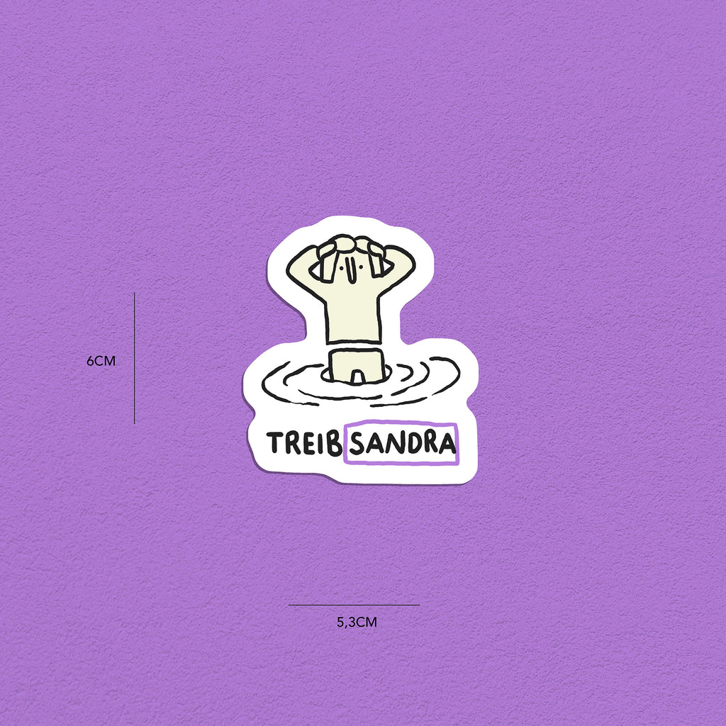 Spitznamen Sandra, Stickerset, 8er
