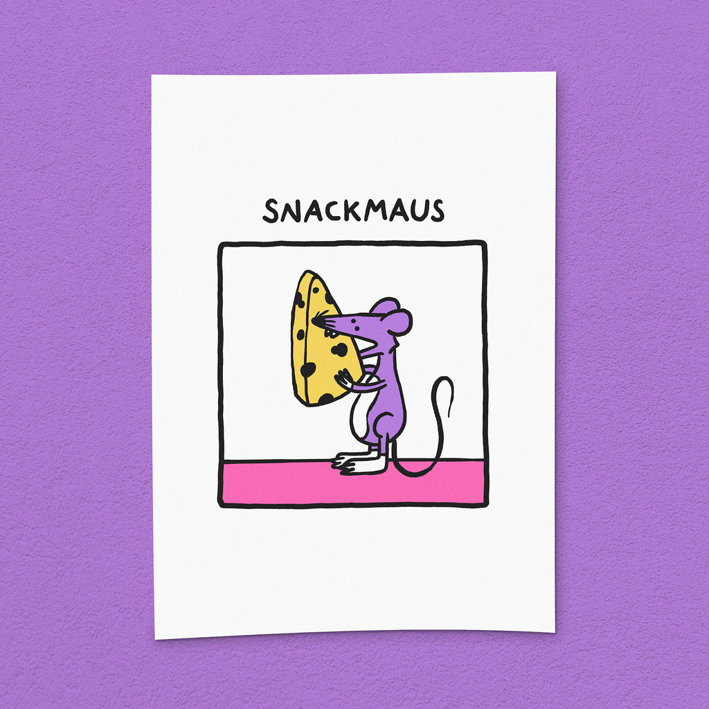 Kunstdruck "Snackmaus"