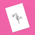 Postkarte A6 "Life vs. Me"