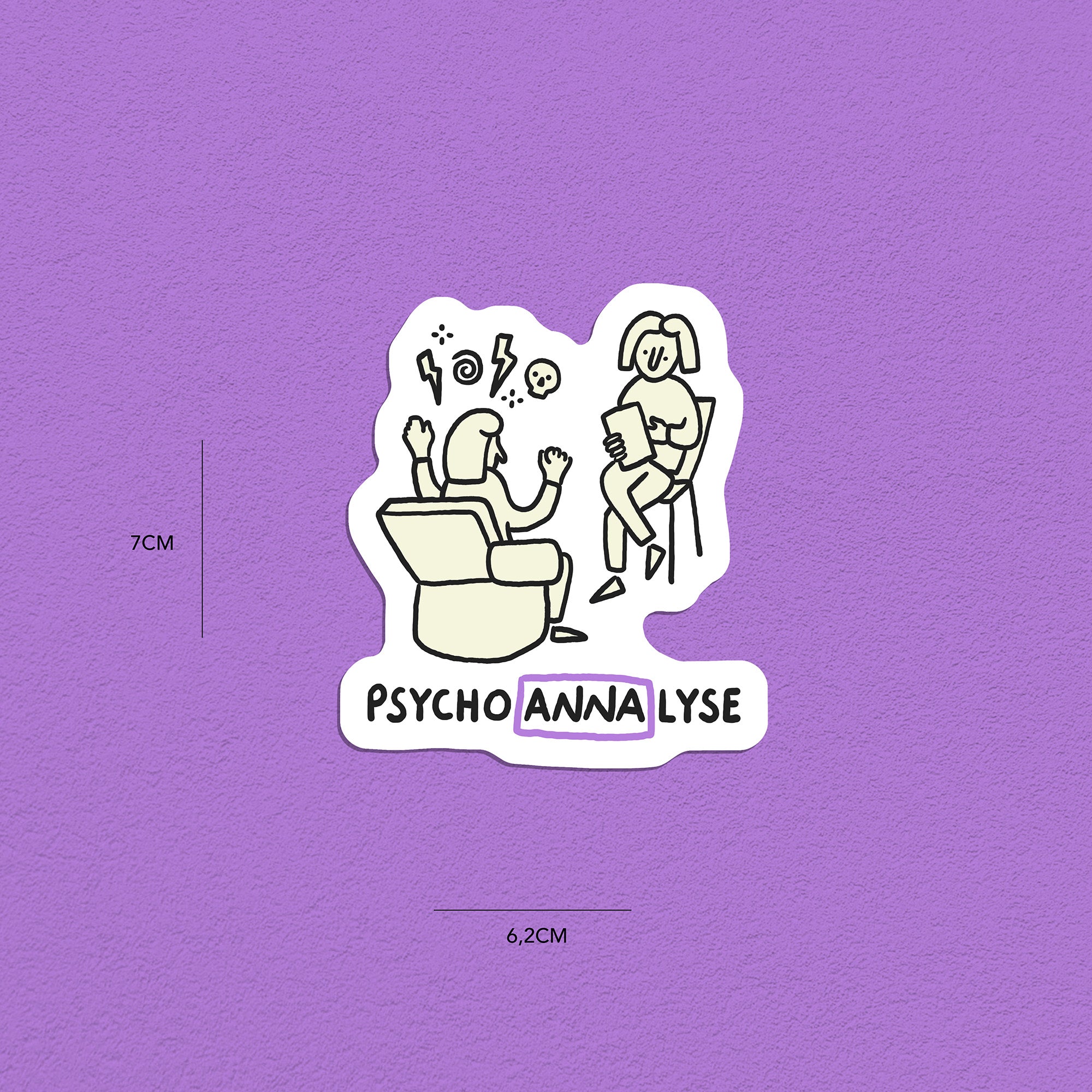 Spitznamen Anna, Stickerset, 8er