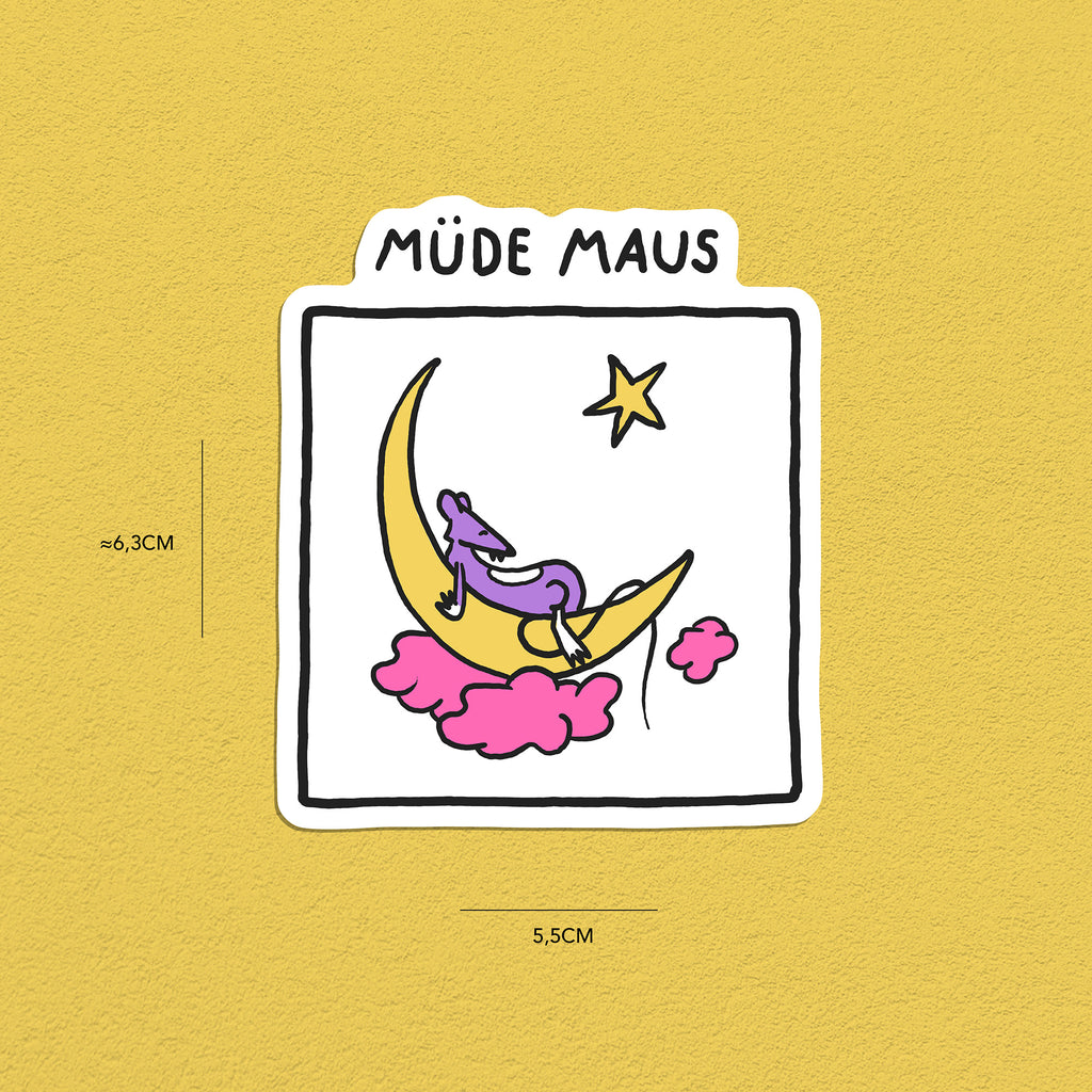 Mäuse Stickerset, 9er