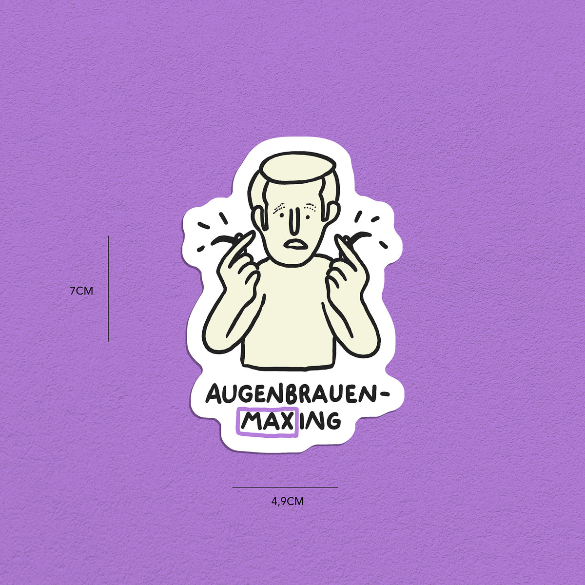 Spitznamen Max, Stickerset, 8er