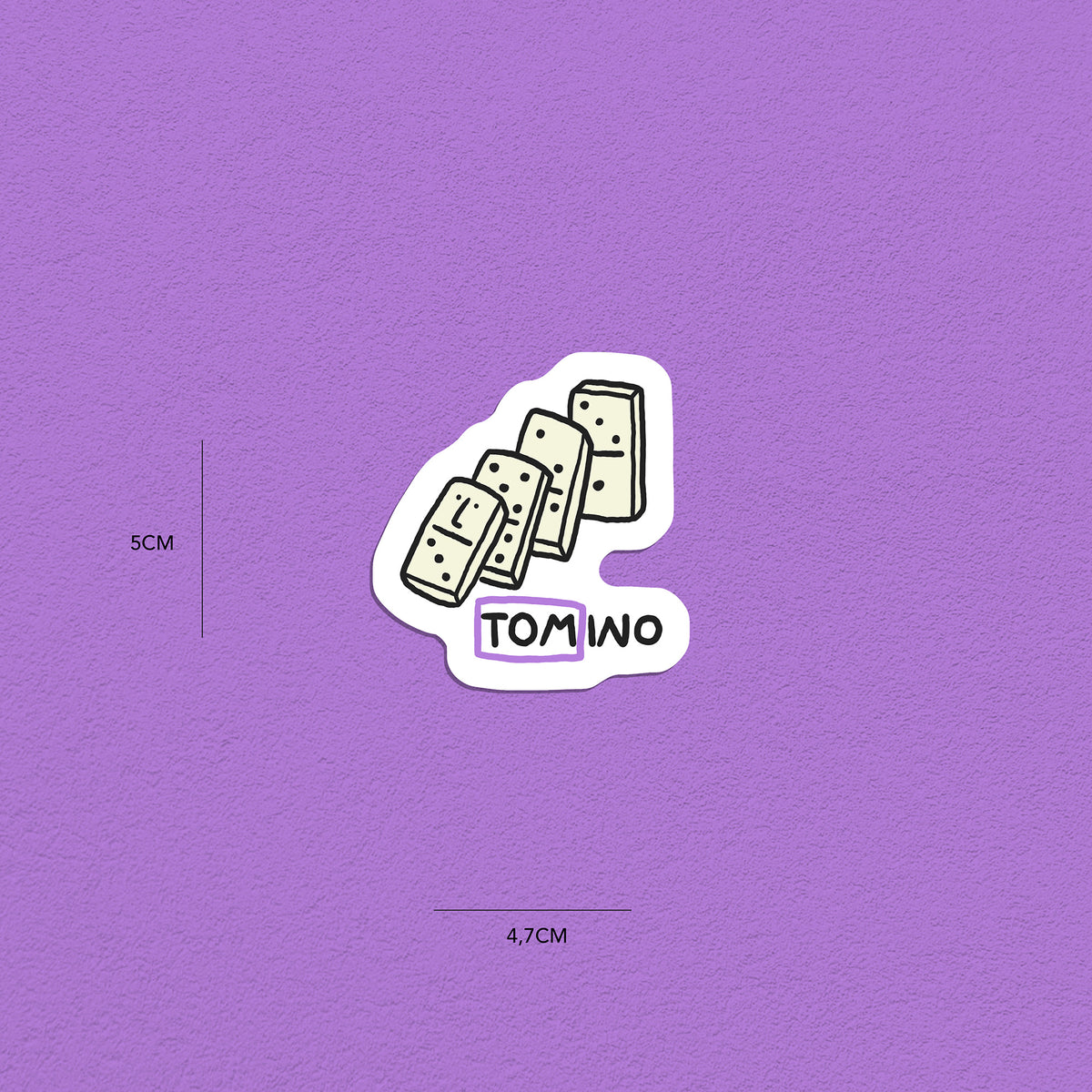 Spitznamen Tom, Stickerset, 8er