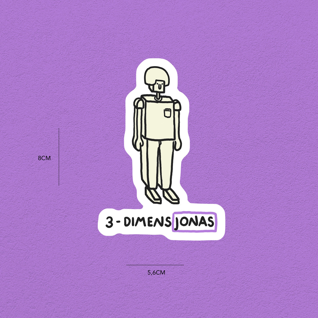 Spitznamen Jonas, Stickerset, 8er