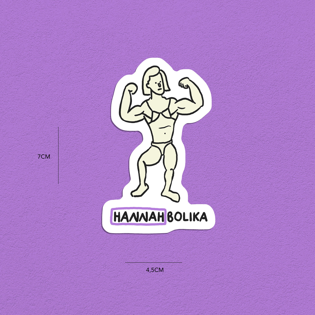 Spitznamen Hannah, Stickerset, 8er