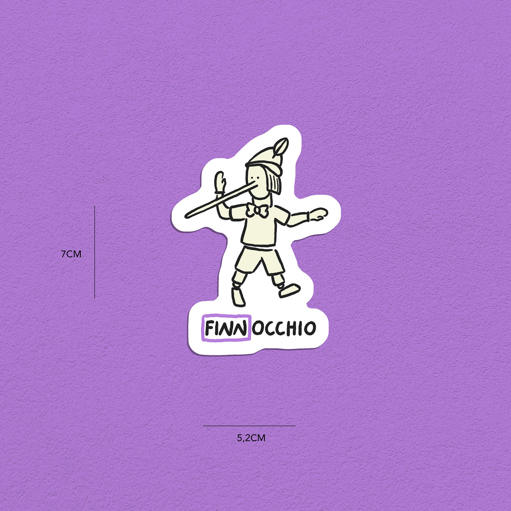 Spitznamen Finn, Stickerset, 8er