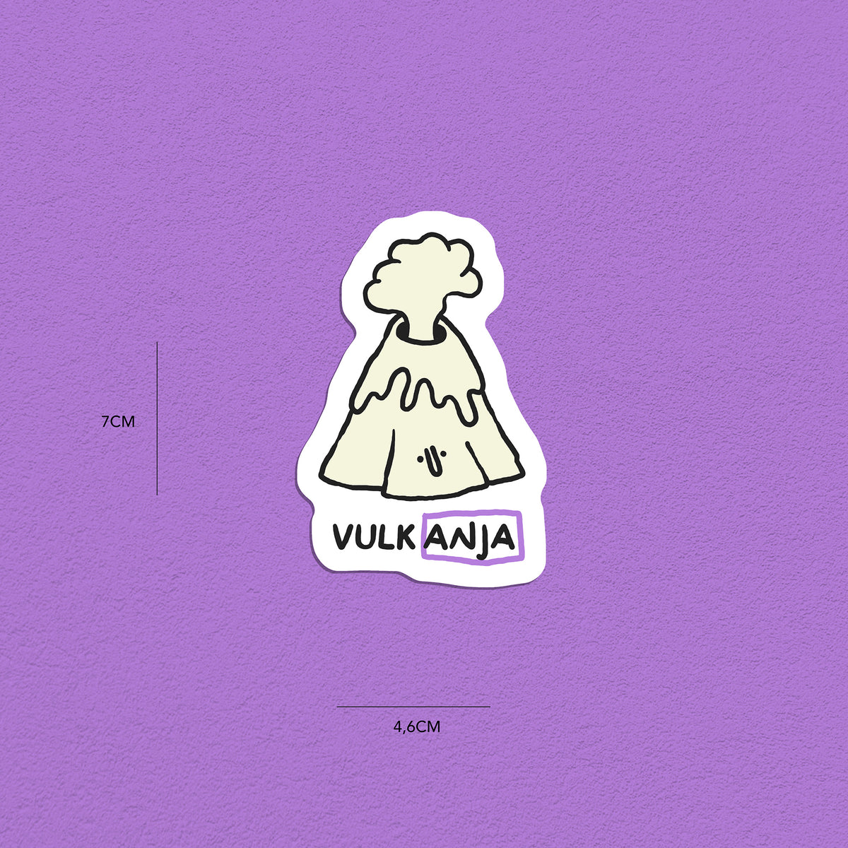 Spitznamen Anja, Stickerset, 8er