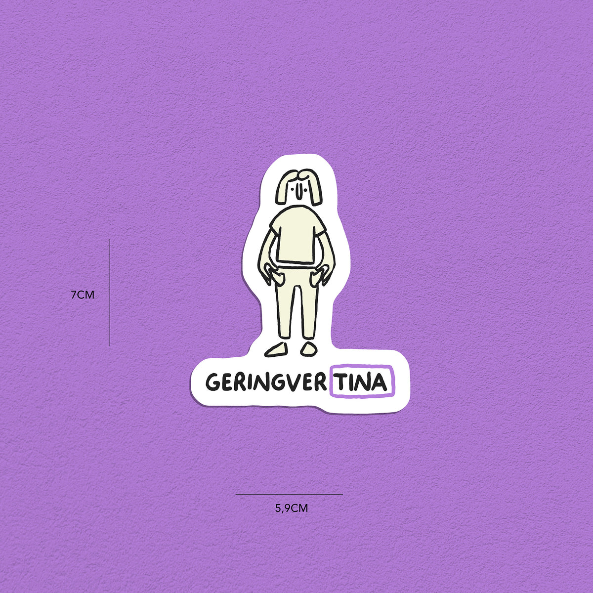 Spitznamen Tina, Stickerset, 8er