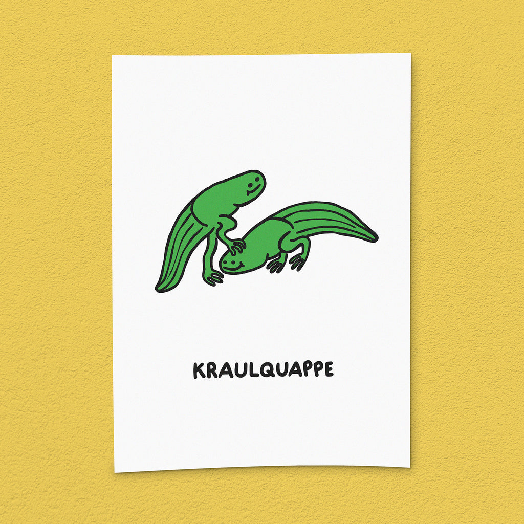 Kunstdruck "Kraulquappe"