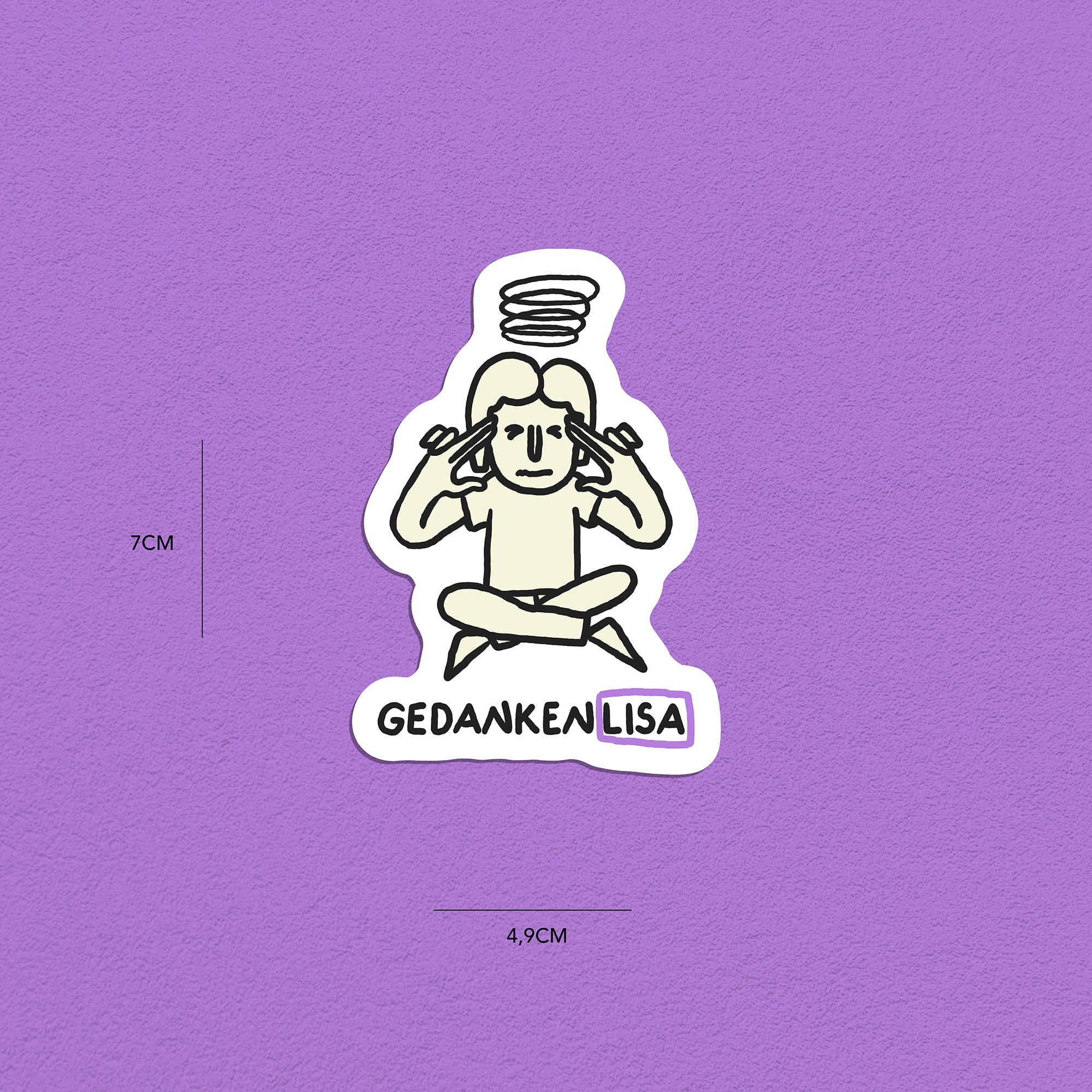 Spitznamen Lisa, Stickerset, 8er