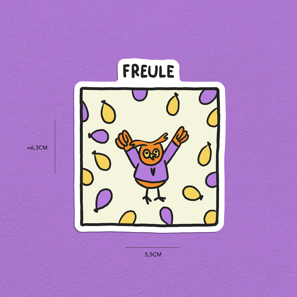 Eulen Stickerset, 9er