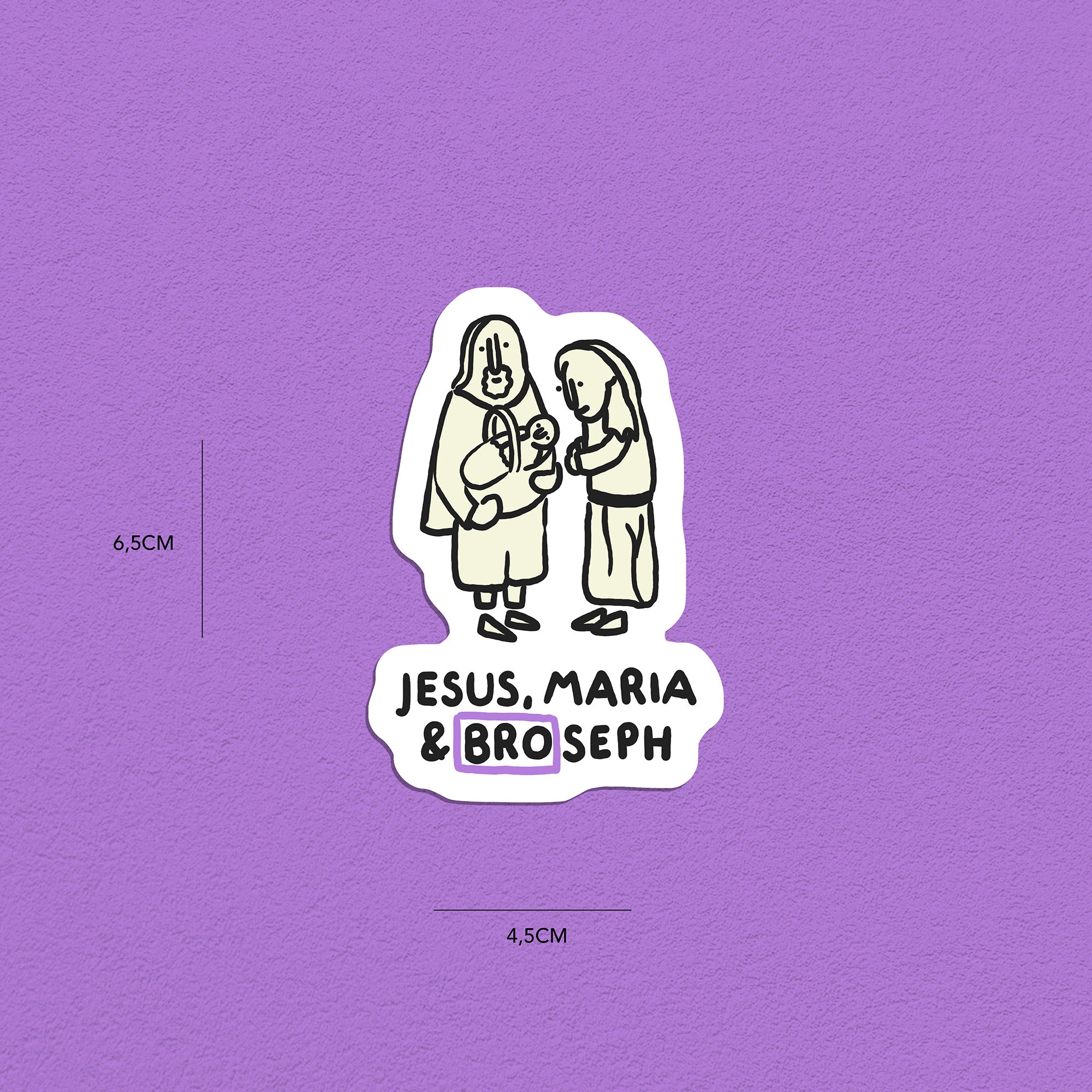 Spitznamen Dein Bro, Stickerset, 8er