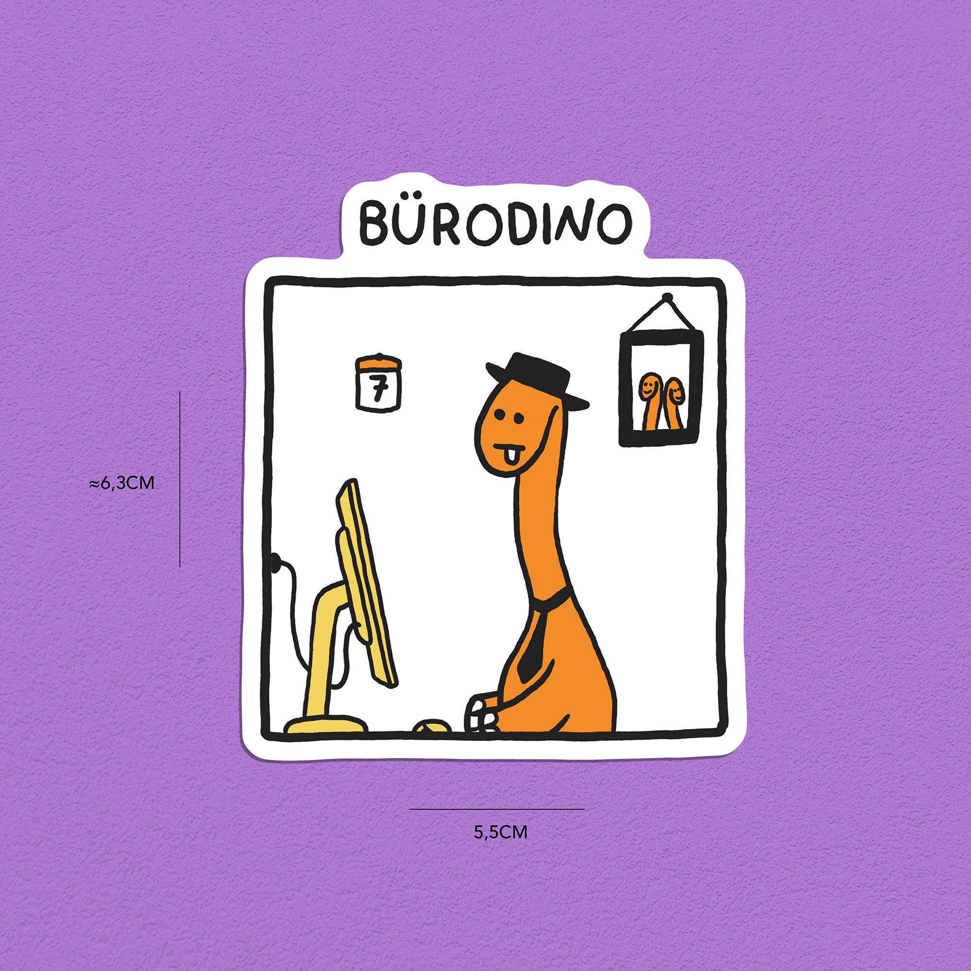 Dinos Stickerset, 9er