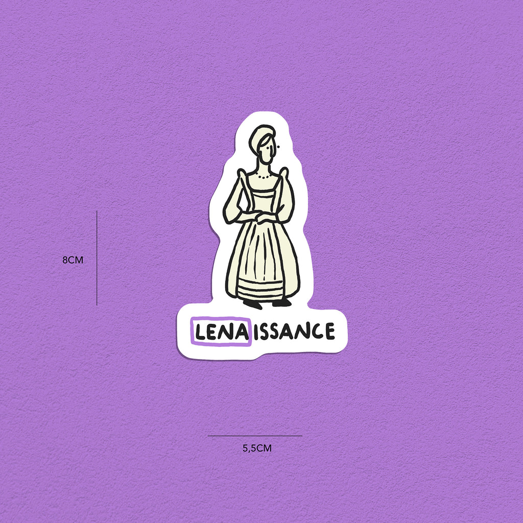 Spitznamen Lena, Stickerset, 8er