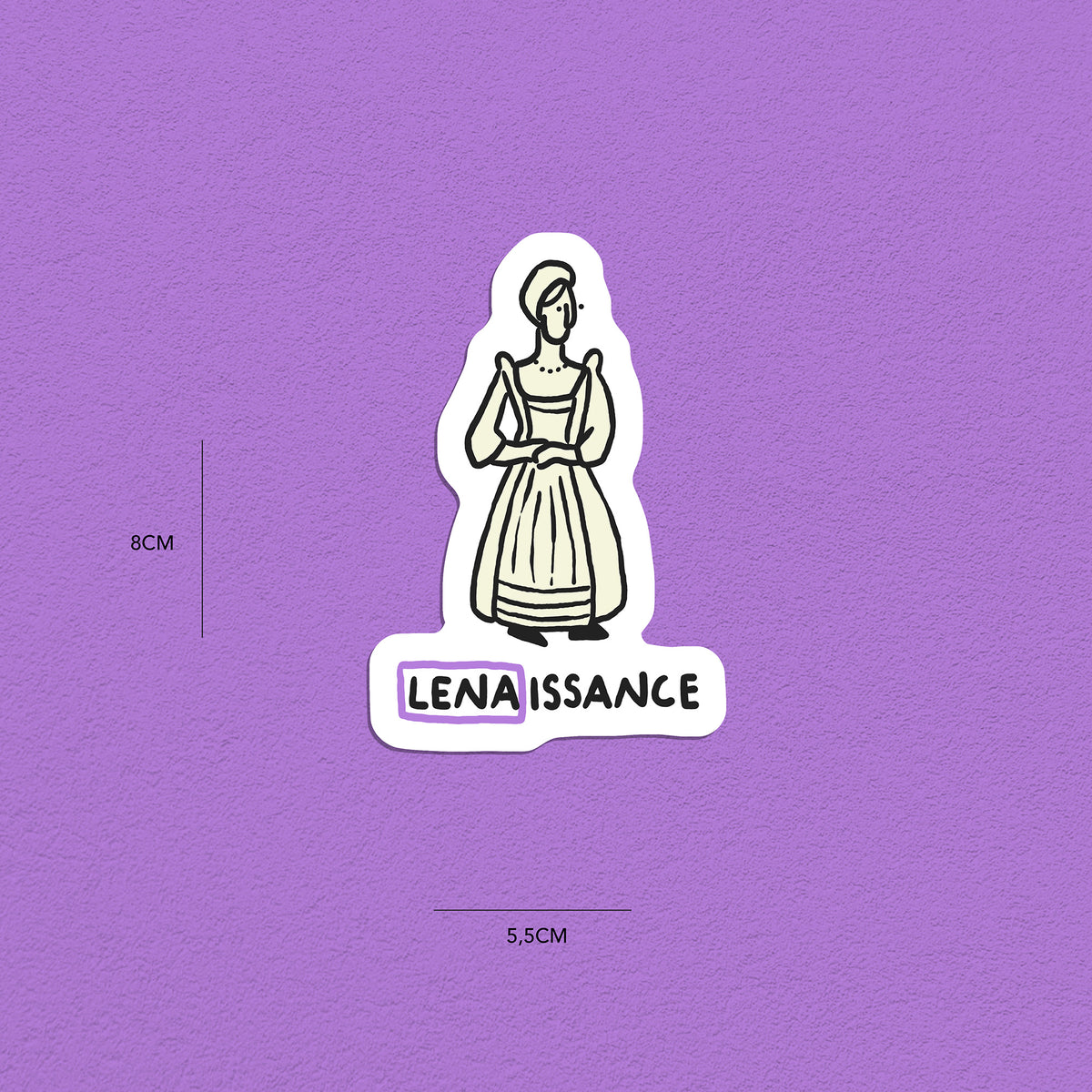 Spitznamen Lena, Stickerset, 8er