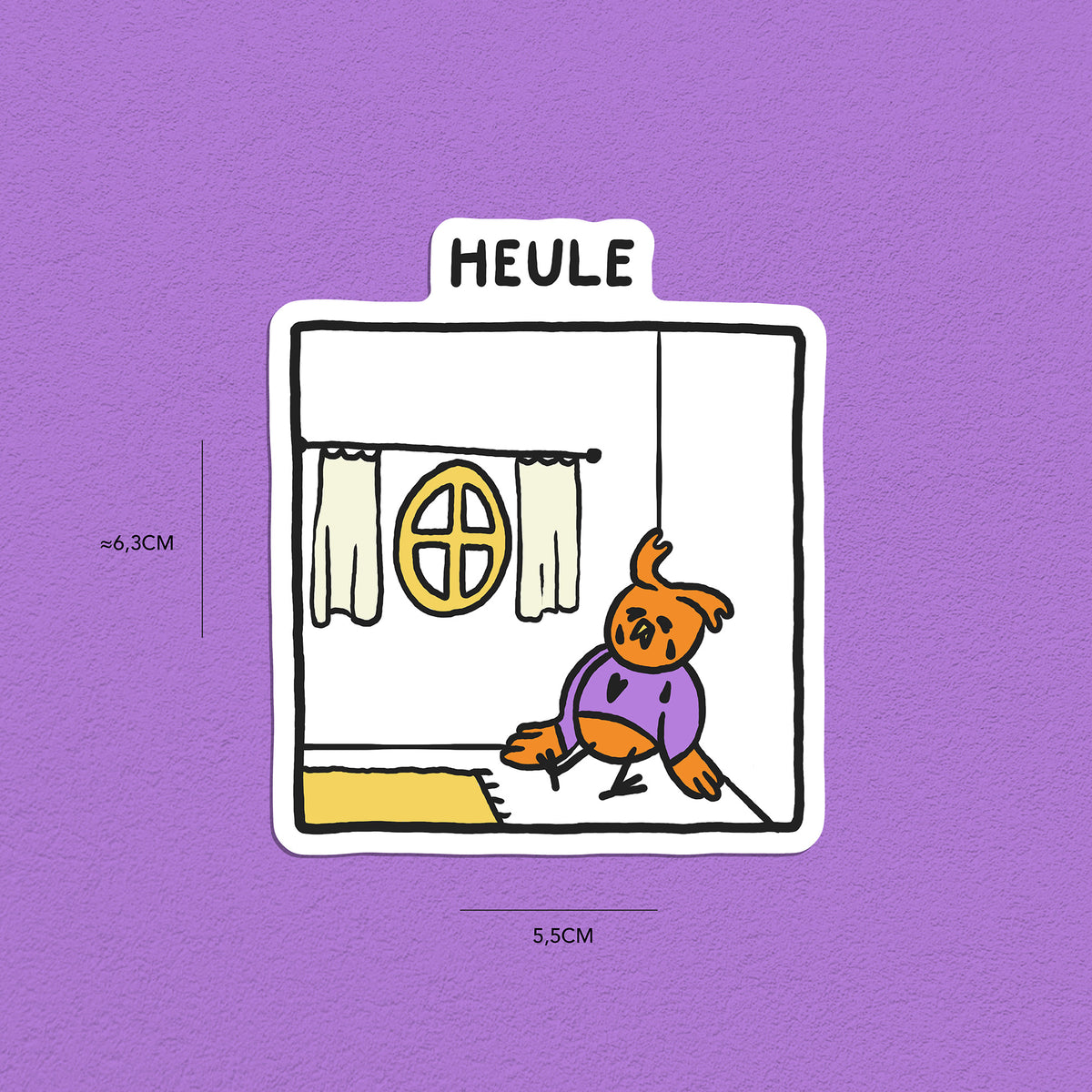 Eulen Stickerset, 9er