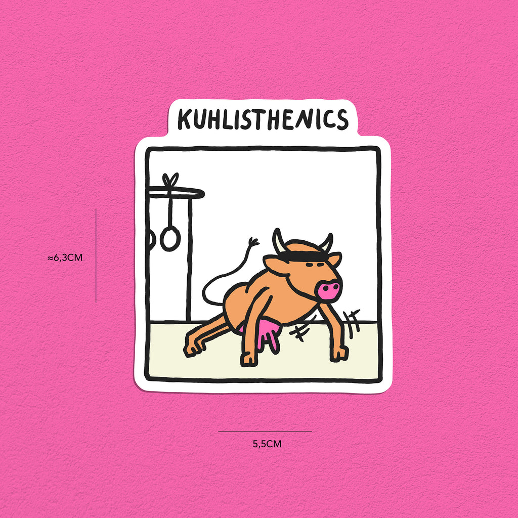 Kühe Stickerset, 9er