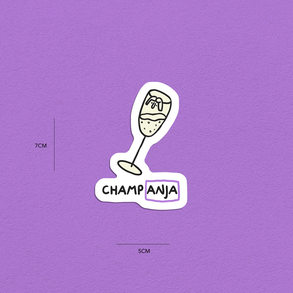 Spitznamen Anja, Stickerset, 8er