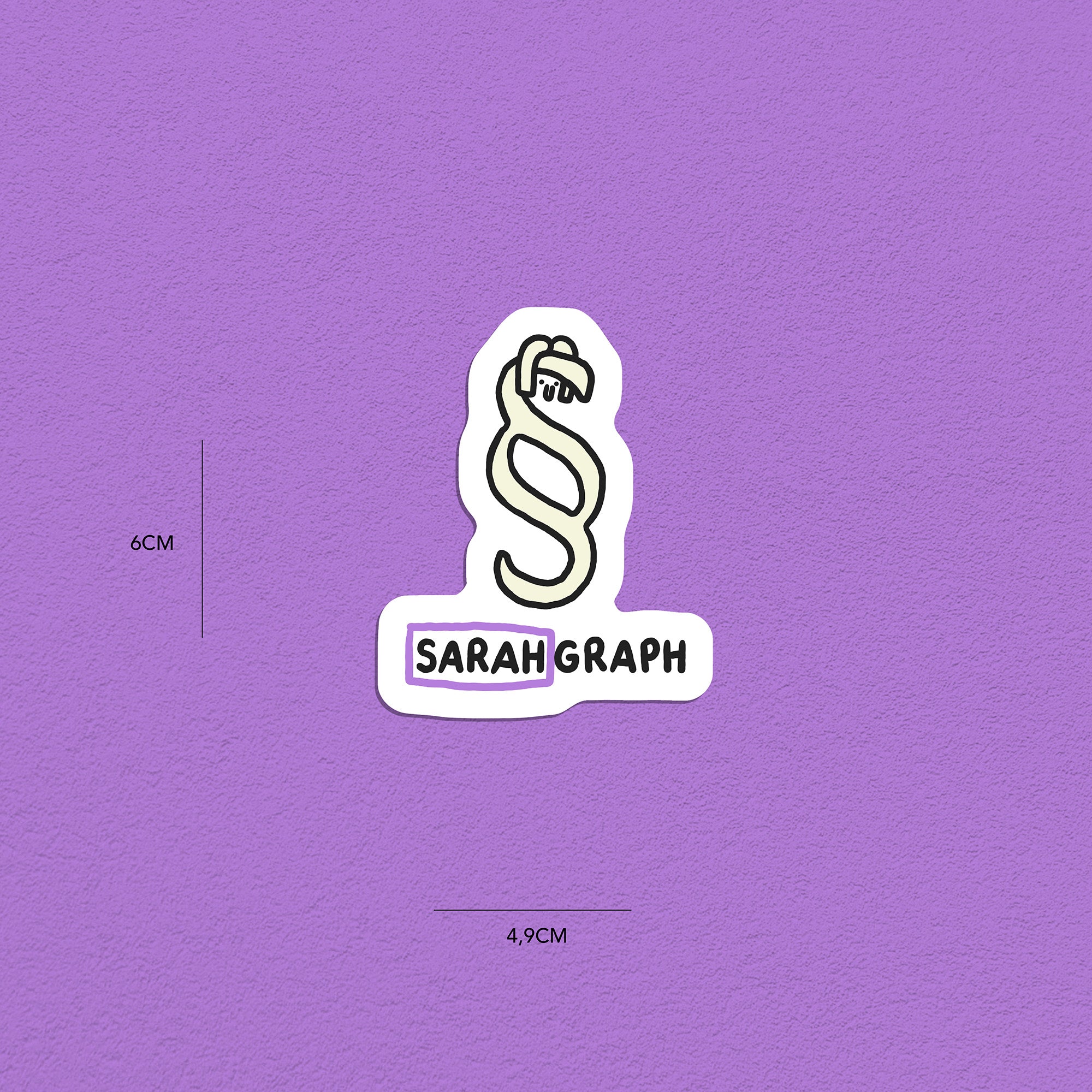 Spitznamen Sarah, Stickerset, 8er