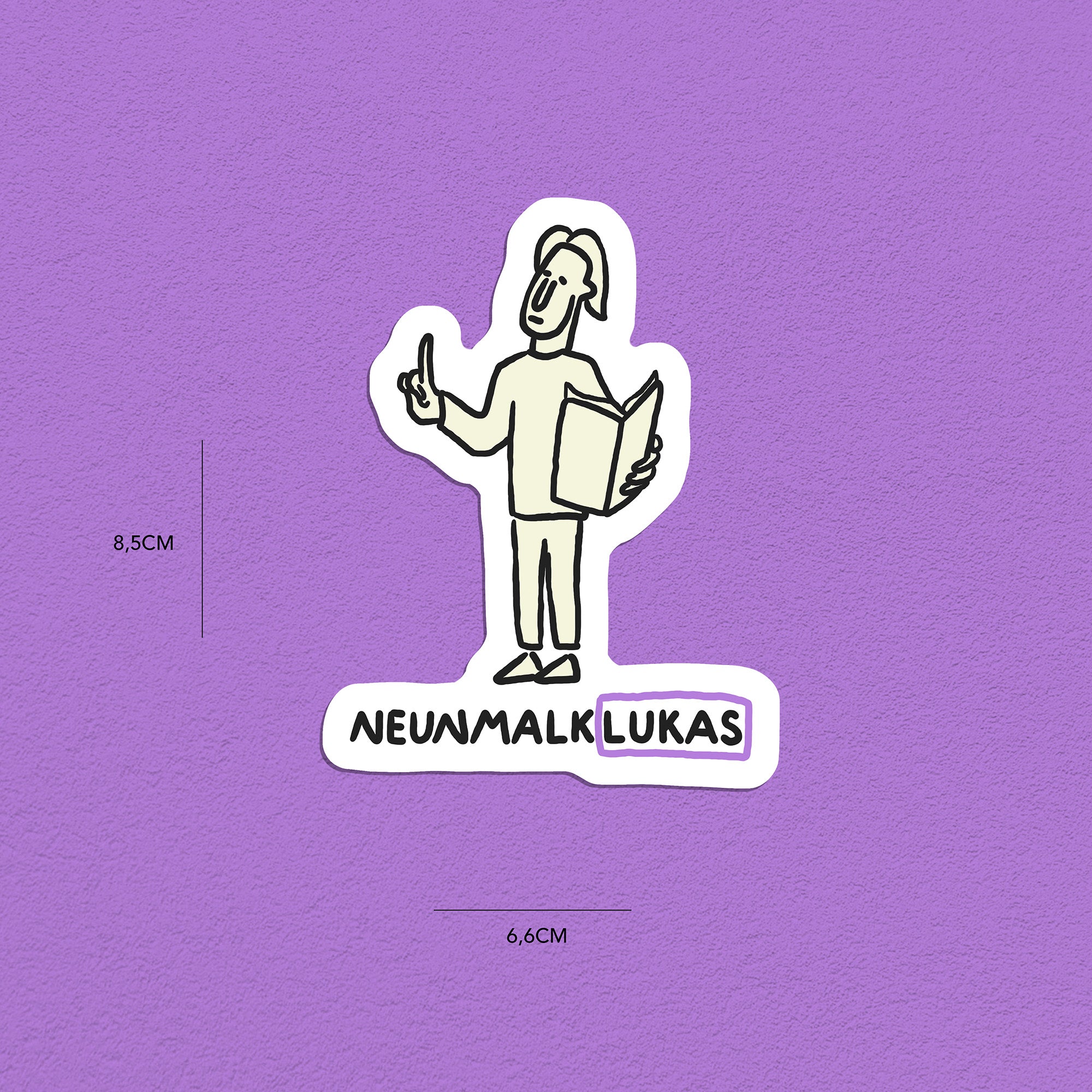 Spitznamen Lukas, Stickerset, 8er