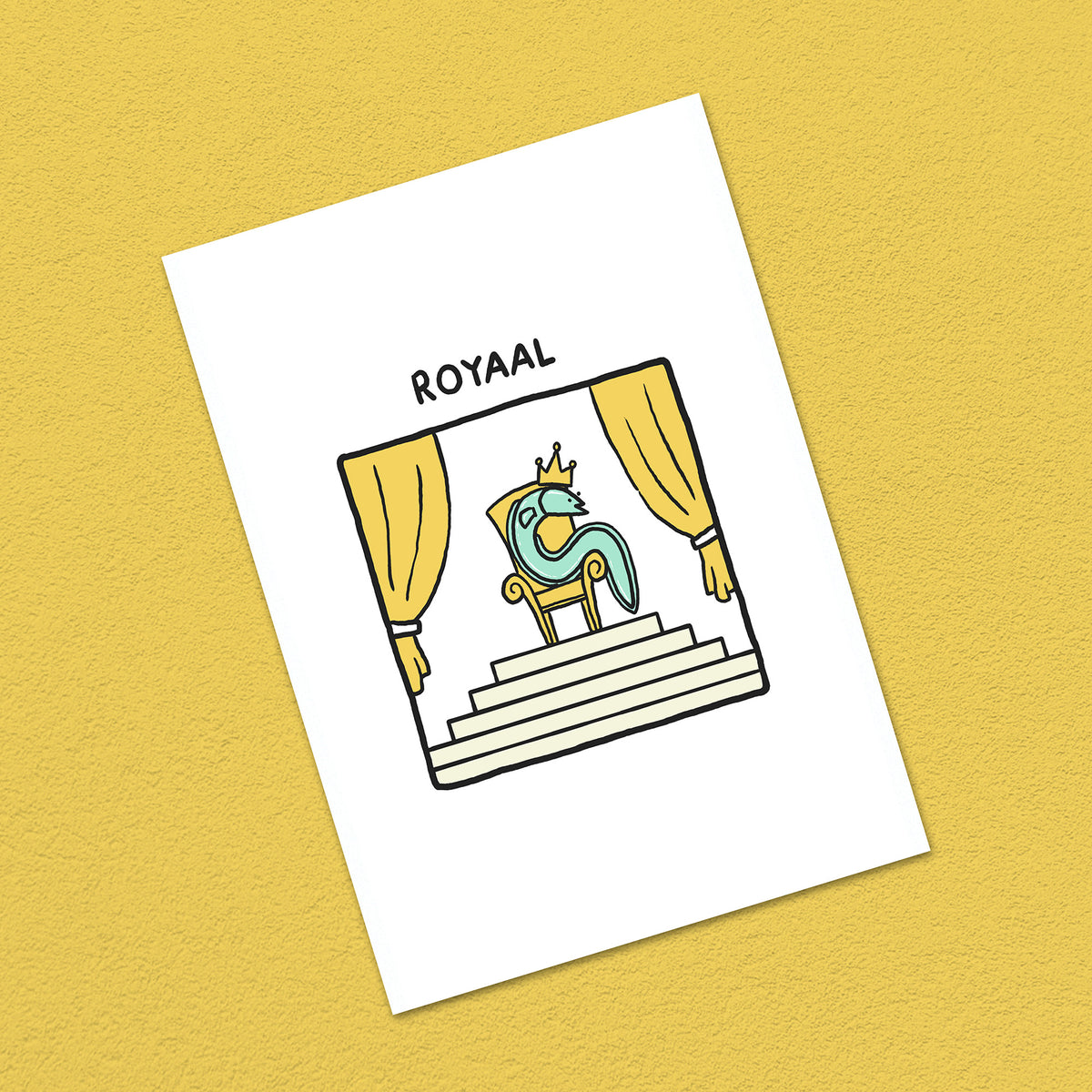 Postkarte A6 "Royaal"