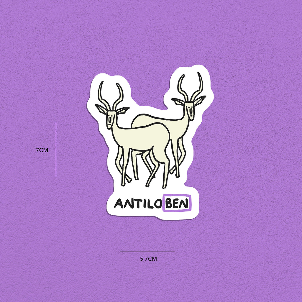 Spitznamen Ben, Stickerset, 8er