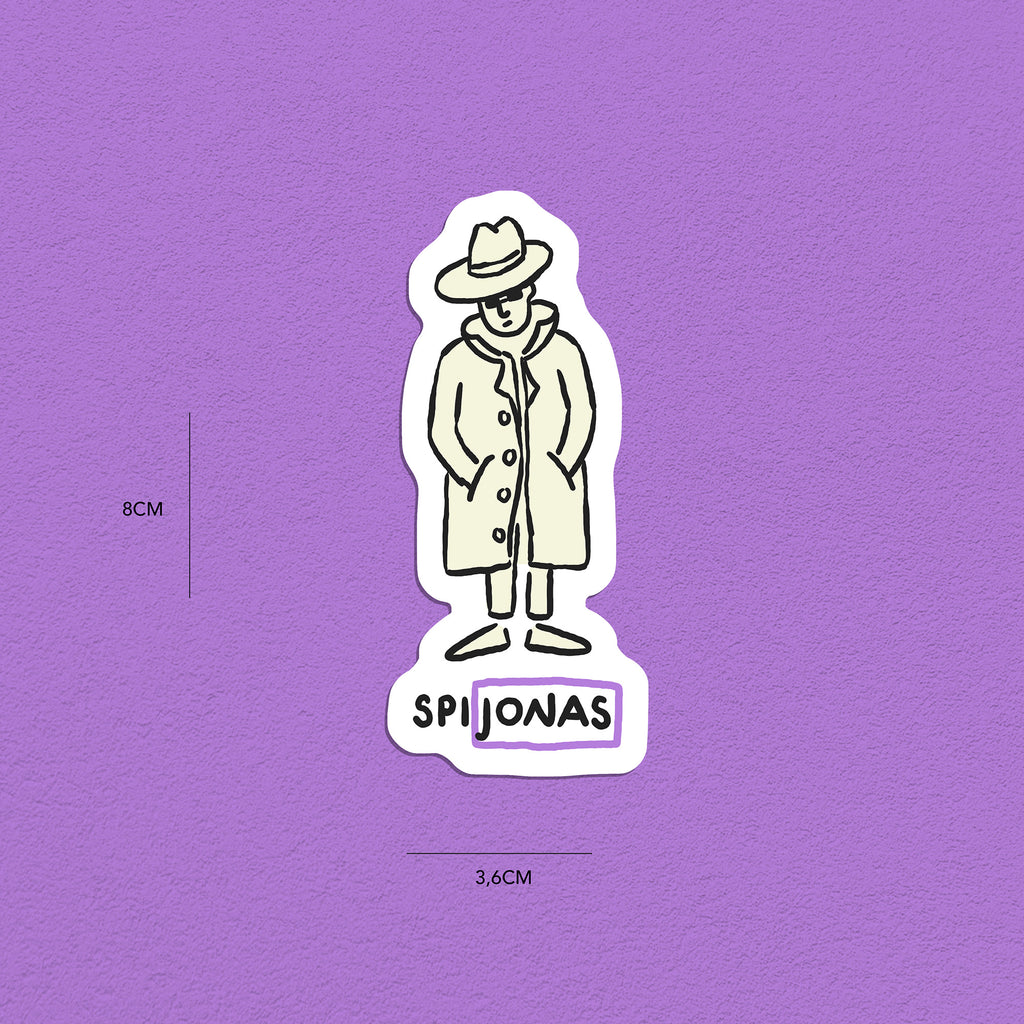 Spitznamen Jonas, Stickerset, 8er