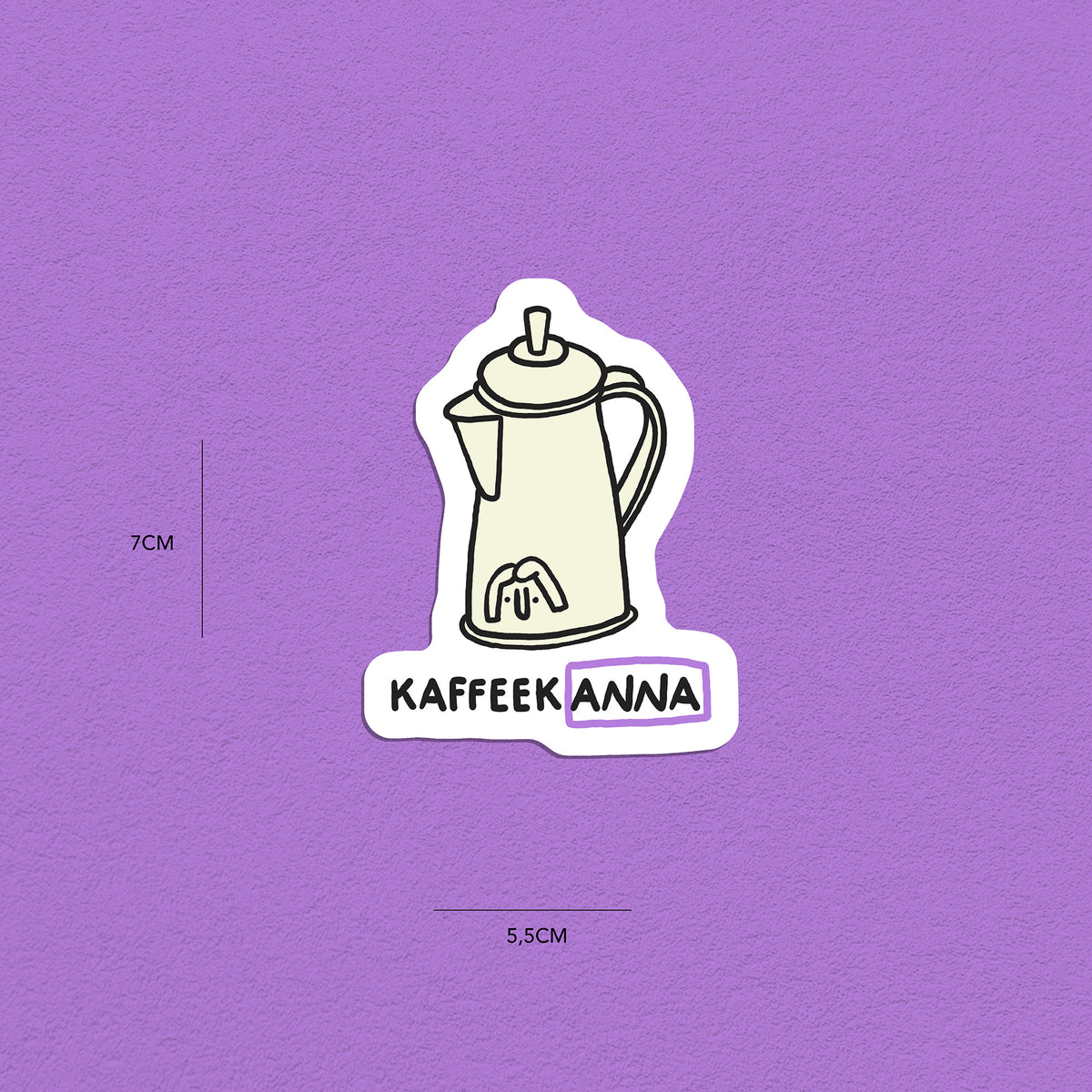 Spitznamen Anna, Stickerset, 8er