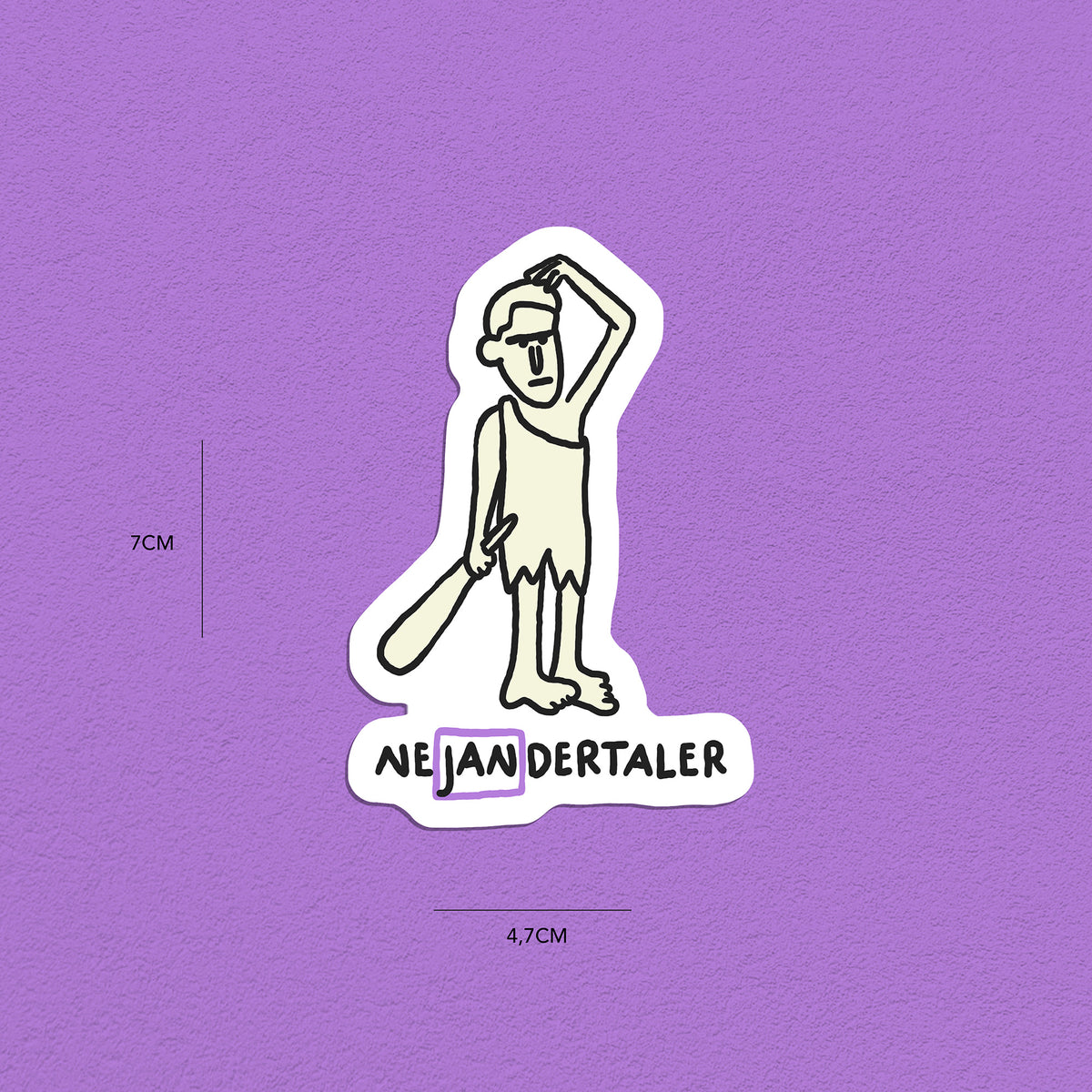 Spitznamen Jan, Stickerset, 8er