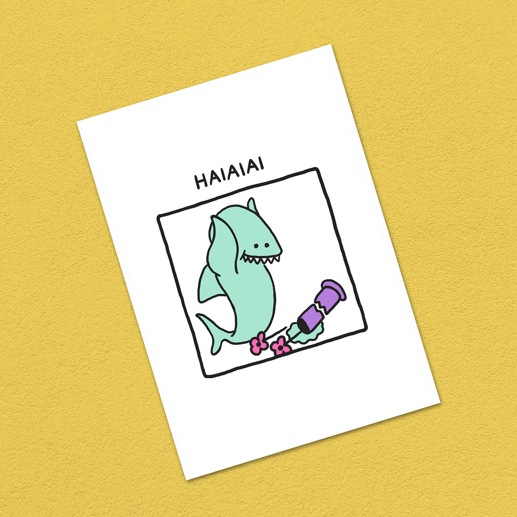Postkarte A6 "Haiaiai"