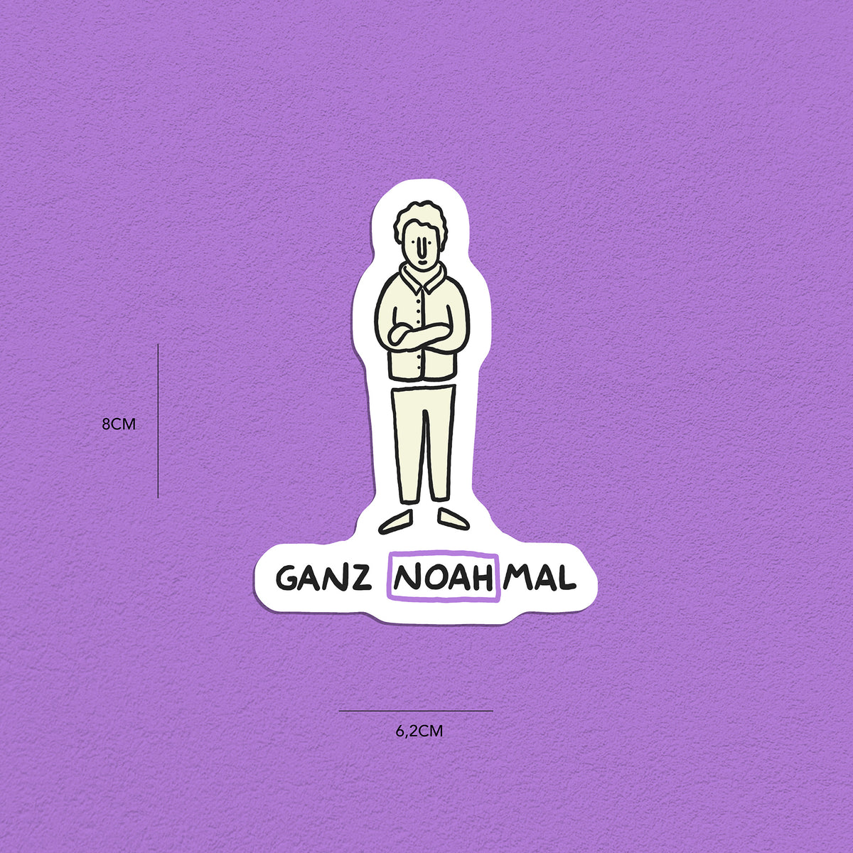 Spitznamen Noah, Stickerset, 8er