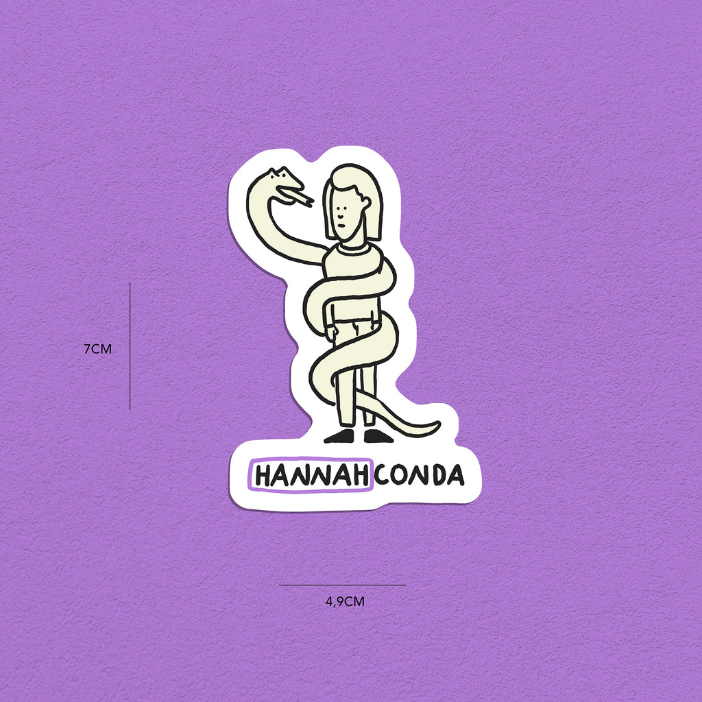 Spitznamen Hannah, Stickerset, 8er