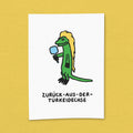 Kunstdruck "Türkei-Dechse"