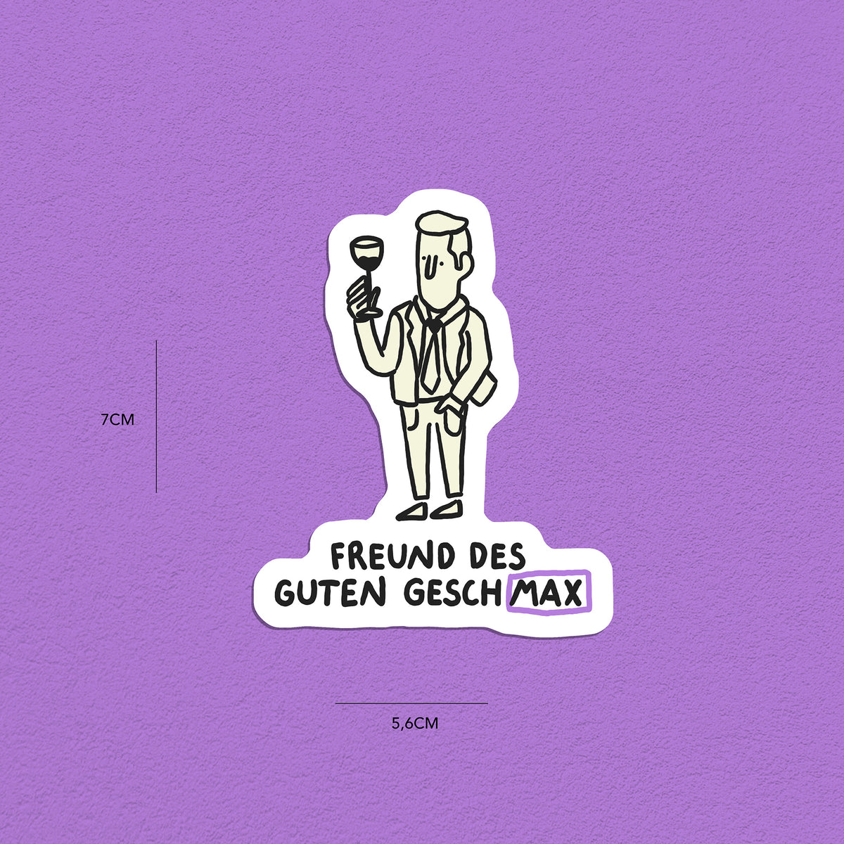Spitznamen Max, Stickerset, 8er