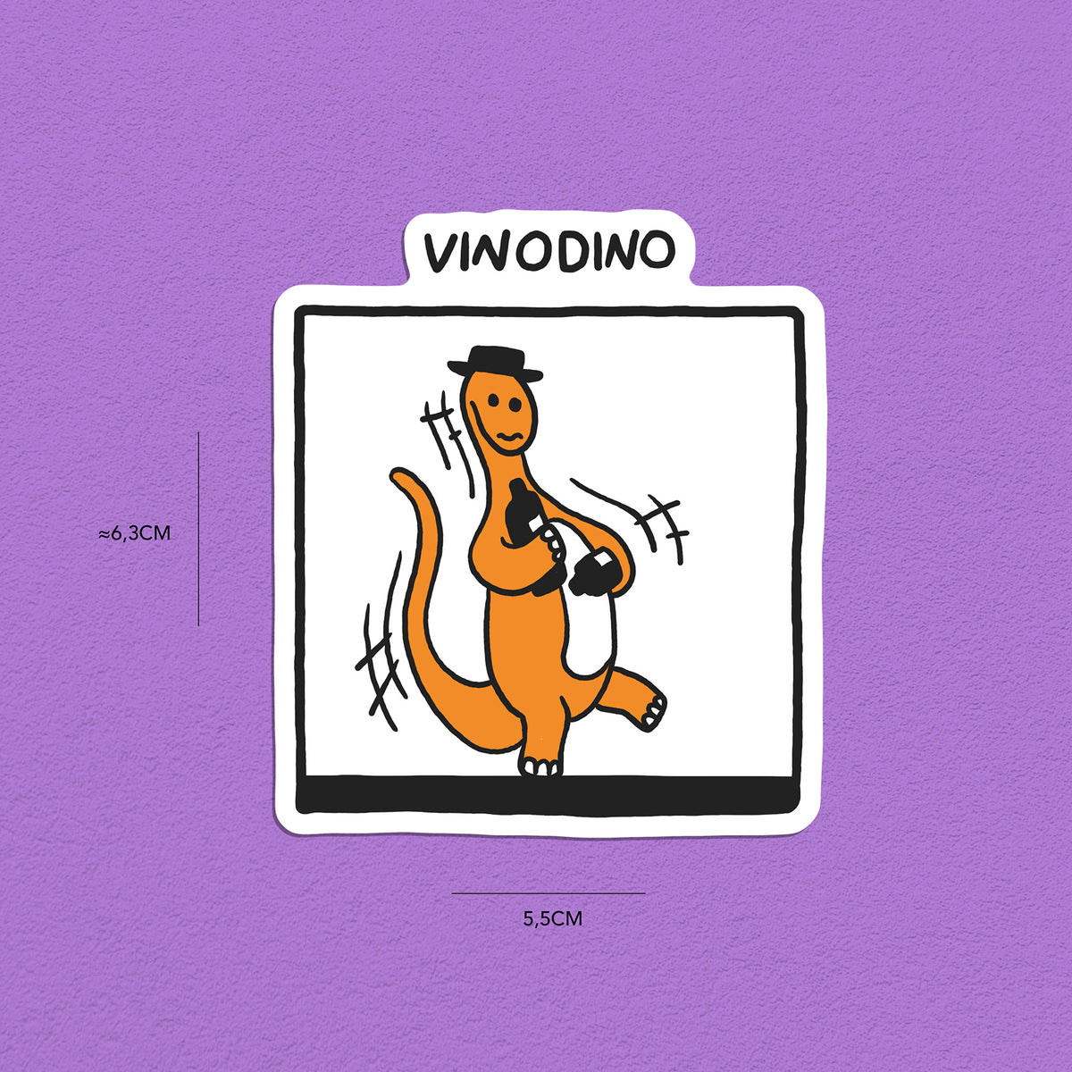 Dinos Stickerset, 9er