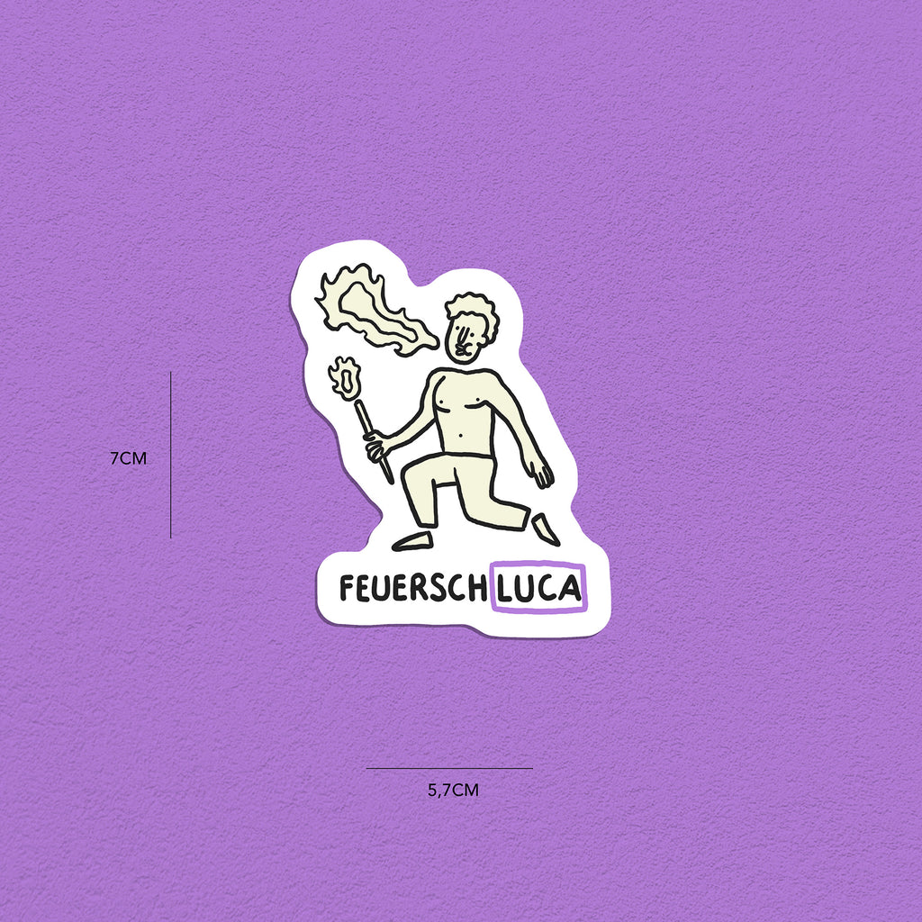 Spitznamen Luca, Stickerset, 8er