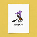 Kunstdruck "Schlipsmaus"