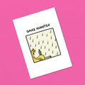 Postkarte A6 "Ganz huhnten"