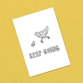 Postkarte A6 "Keep going"